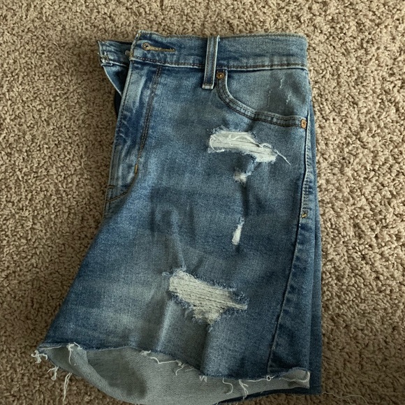 Super high rise denim shorts - Picture 2 of 6